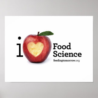 "I Heart Food Science" Poster