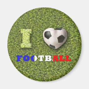 I Heart Football France - Magnet