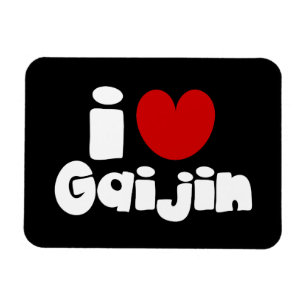 i heart Gaijin Magnet