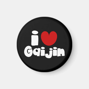 i heart Gaijin Magnet