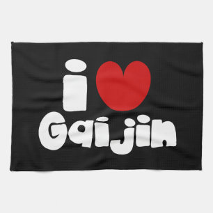 i heart Gaijin Tea Towel