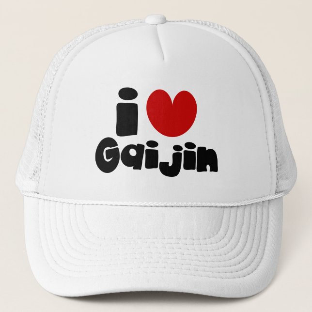 i heart Gaijin Trucker Hat (Front)