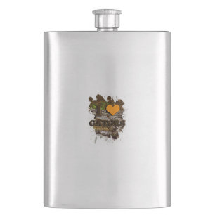 I Heart Gators Hip Flask