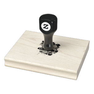 I Heart Gators Rubber Stamp