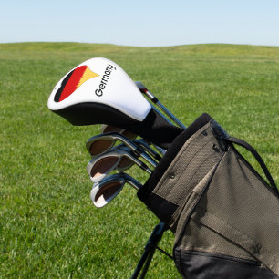 I Heart Germany German Flag Golf Head Cover