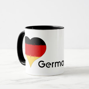 I Heart Germany German Flag  Mug