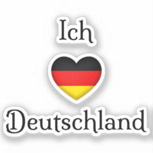 "I heart Germany" "Ich Liebe Deutschland" German