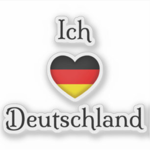 "I heart Germany" "Ich Liebe Deutschland" German S