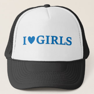I "Heart" Girls Trucker Cap