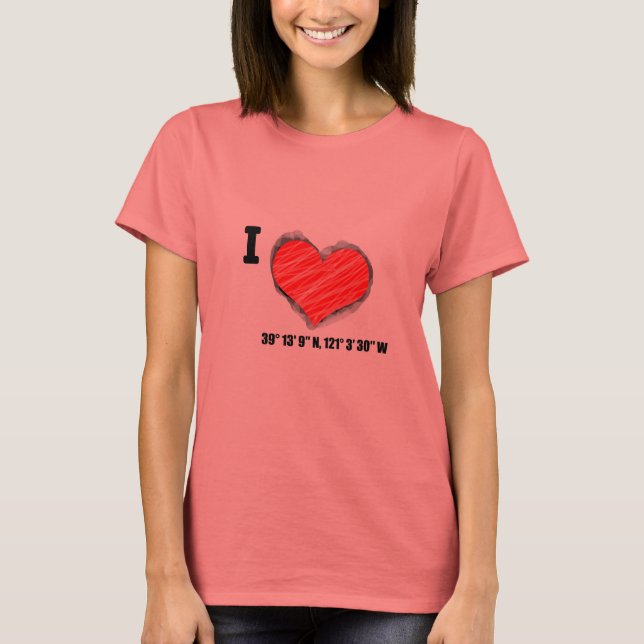 I heart Grass Valley T-Shirt (Front)
