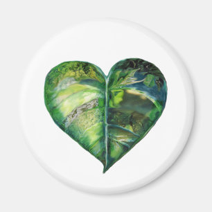 I Heart Green Magnet