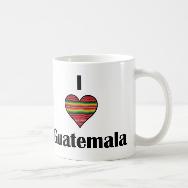 I Heart Guatemala Mug (Right)