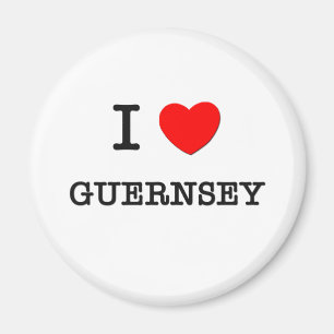 I HEART GUERNSEY MAGNET