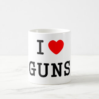 I Heart Guns Coffee Mug