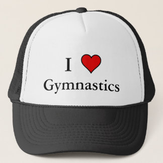 I Heart Gymnastics Trucker Hat