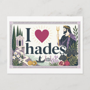 "I [Heart] Hades" Postcard