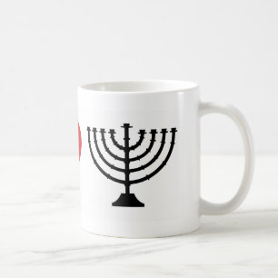 I HEART HANUKKAH COFFEE MUG