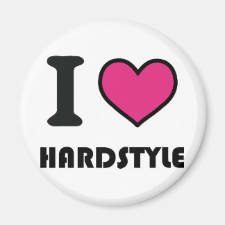 i heart hardstyle magnet