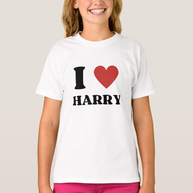 I Heart Harry T-Shirt (Front)