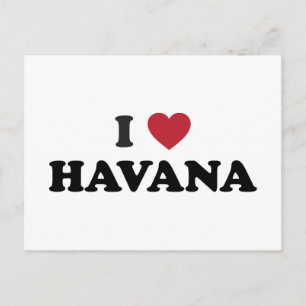 I Heart Havana Cuba Postcard