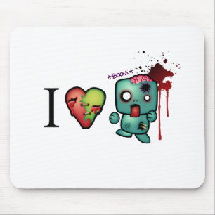 I Heart Headshots Mouse Mat
