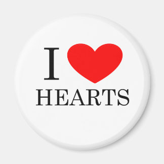 I Heart Hearts Magnet
