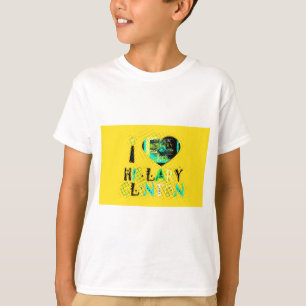 I Heart Hillary Clinton: Graffiti Expression Art T-Shirt