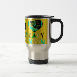 I Heart Hillary Clinton: Graffiti Expression Art Travel Mug