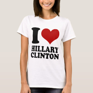 I heart Hillary Clinton T-Shirt