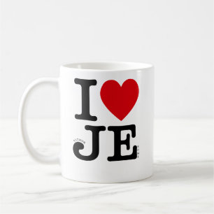 I HEART HIM COFFEE MUG