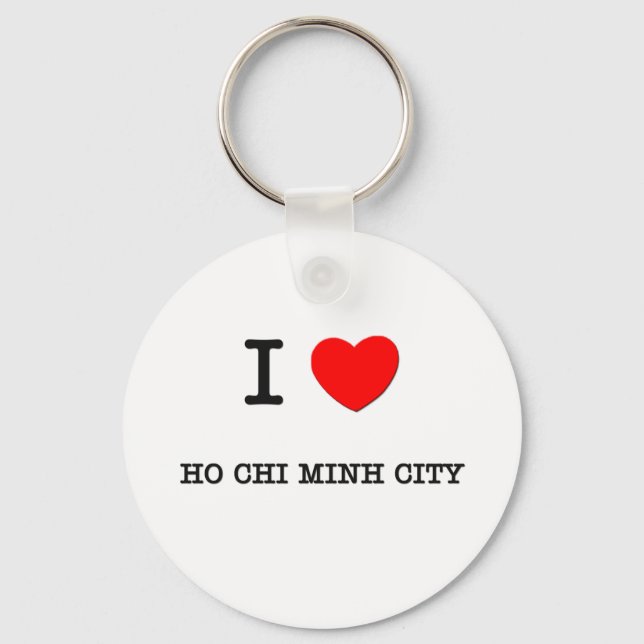 I Heart HO CHI MINH CITY Key Ring (Front)