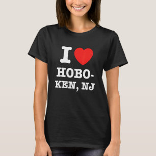 I Heart Hoboken Nj Love T-Shirt