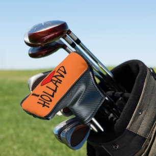 I Heart Holland bk on or pccnt Golf Head Cover