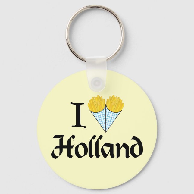 I Heart Holland Key Ring (Front)