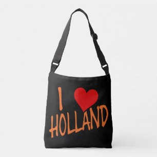 I Heart Holland or on bk cbbcnt Crossbody Bag