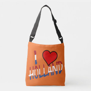 I Heart Holland overlay on or cbbt Crossbody Bag