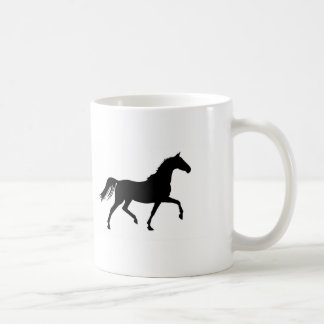 I heart horses coffee mug