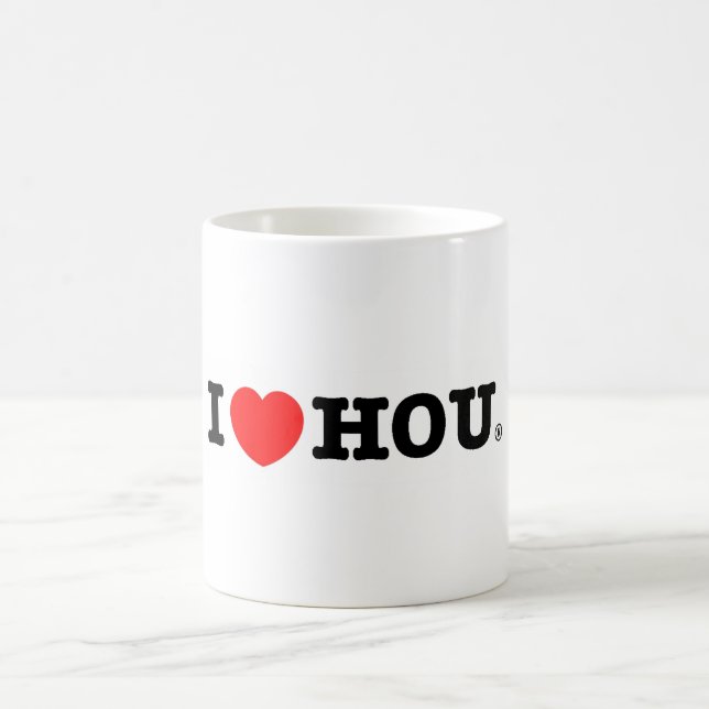 I Heart HOU Coffee Mug (Center)