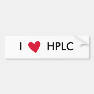I heart HPLC Sticker
