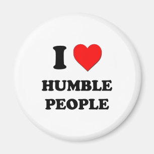 I Heart Humble People Magnet
