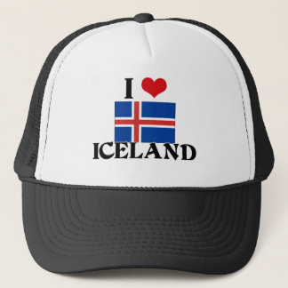 I HEART ICELAND TRUCKER HAT