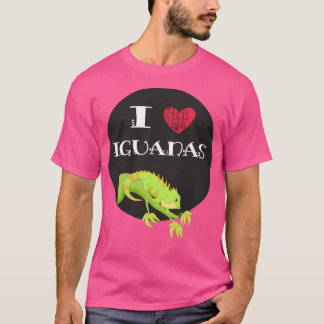 I Heart Iguana Lover Gift 5 T-Shirt