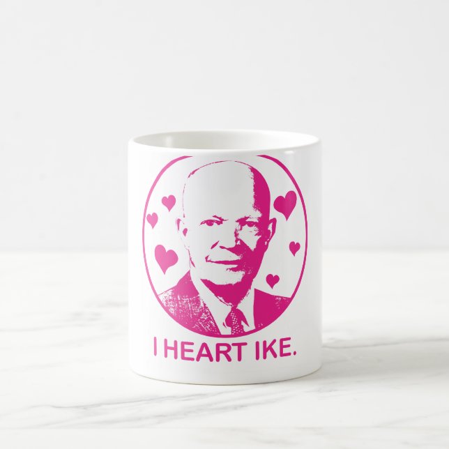 I Heart Ike Mug (Center)