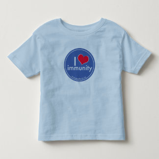 I Heart Immunity Kids Shirt, Blue Toddler T-Shirt