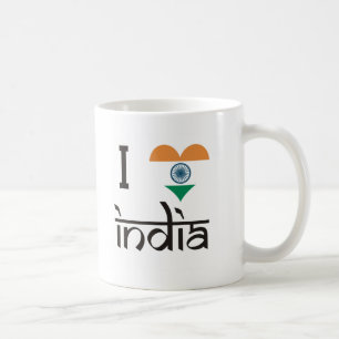 I "Heart" India - I Love India Coffee Mug