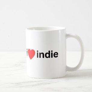 I Heart Indie Coffee Mug
