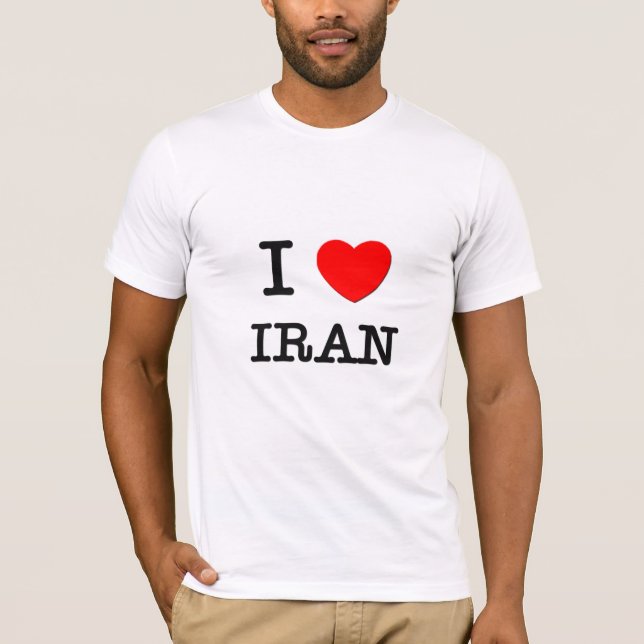 I HEART IRAN T-Shirt (Front)