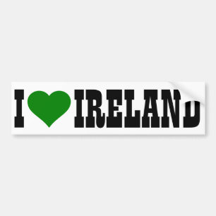 I [heart] Ireland Bumper Sticker