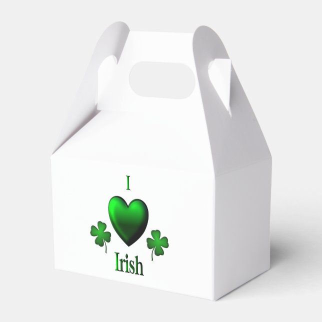 I Heart Irish Favour Box (Front Side)