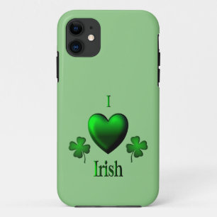 I Heart Irish Green iPhone 11 Case